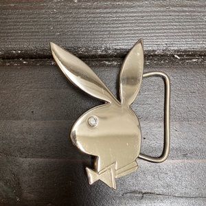 Playboy bunny belt buckle